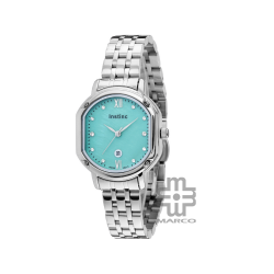 Instinc INS-DK02-SL-TB Silver Stainless Steel Band Women Watch