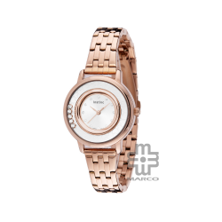 Instinc INS-DK03-RG-SL Rose Gold Stainless Steel Band Women Watch