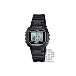 Casio General LA-20WH-1A Digital Black Resin Band Kids Watch