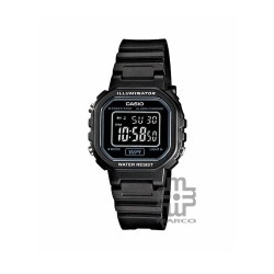 Casio General LA-20WH-1B Digital Black Resin Band Kids Watch