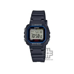 Casio General LA-20WH-1C Digital Black Resin Band Kids Watch