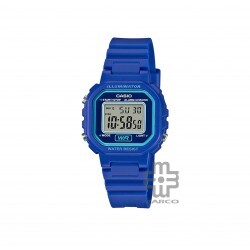 Casio General LA-20WH-2A Digital Blue Resin Band Kids Watch