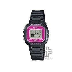 Casio General LA-20WH-4A Digital Black Resin Band Kids Watch