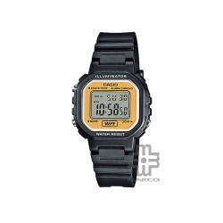 Casio General LA-20WH-9A Digital Black Resin Band Kids Watch