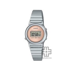 Casio General LA700WE-4A Silver Stainless Steel Band Women Watch