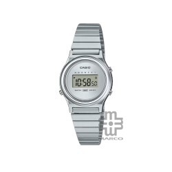 Casio General LA700WE-7A Silver Stainless Steel Band Women Watch