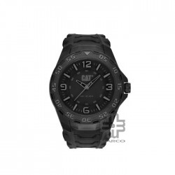 Caterpillar MOTION LB-111-21-131 | Black Cool Grey| Rubber Strap| 45.5MM | 2Y Warranty