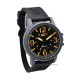 CAT GROOVY LF-111-21-137 BLACK SILICON STRAP MEN WATCH