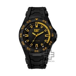 CAT Motion Evo LH-110-21-127 Black Rubber Band Men Watch