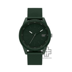 CAT Insignia LJ-130-23-323 Green Rubber Band Men Watch