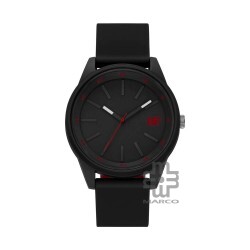 CAT Insignia LJ-160-21-128 Black Rubber Band Men Watch