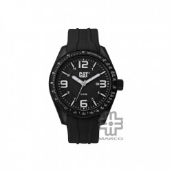 Caterpillar Oceania LQ-161-21-132 | Black Silicone Analog Recycle Watch | Ocean Material | 2Y Warranty