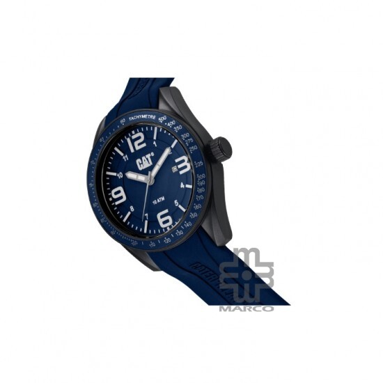 Caterpillar Oceania LQ-161-26-632 | Blue Silicone Recycle Watch | Ocean Material | 2Y Warranty