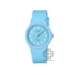 Casio General LQ-24B-2B Light Blue Bio-Based Resin Band Men Youth Watch / Women Youth Watch / Kids Watch