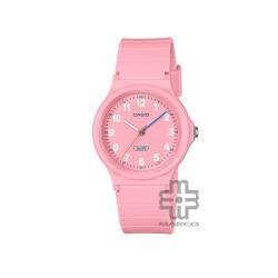 Casio General LQ-24B-4B Light Pink Bio-Based Resin Band Men Youth Watch / Women Youth Watch / Kids Watch