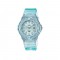 Casio General LRW-200HS-2EV Blue Transparent Resin Band Kids Watch