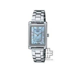 Casio General LTP-1234DS-2A Silver Stainless Steel Band Women Watch