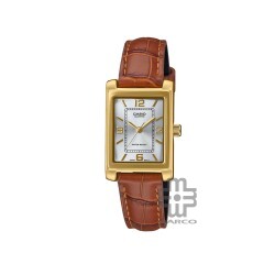 Casio General LTP-1234GLL-7A Brown Genuine Leather Band Women Watch