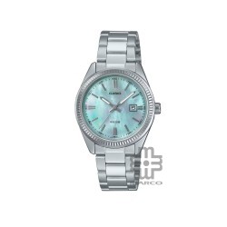 Casio General LTP-1302DS-2AV Silver Stainless Steel Band Women Watch