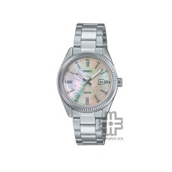 Casio General LTP-1302DS-4AV Silver Stainless Steel Band Women Watch