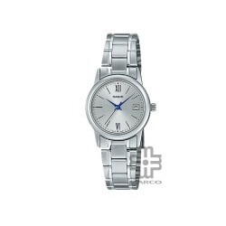 Casio General LTP-V002D-7B3 Silver Stainless Steel Women Watch