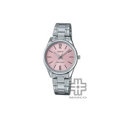 Casio General LTP-V005D-4B Silver Stainless Steel Band Women Watch