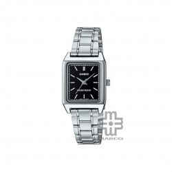 Casio General LTP-V007D-1E Silver Stainless Steel Band Women Watch