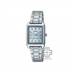 Casio General LTP-V007D-2E Silver Stainless Steel Band Women Watch