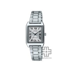 Casio General LTP-V007D-7B Silver Stainless Steel Band Women Watch