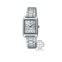 Casio General LTP-V007D-7E Silver Stainless Steel Band Women Watch