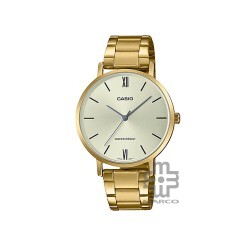 Casio General LTP-VT01G-9B Gold Stainless Steel Women Watch