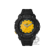 Caterpillar P10 | LU-160-21-721| Black Yellow Silicone Strap | Analog Watch | 100M WR| 2Y Warranty