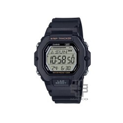 Casio General LWS-2200H-1AV Black Resin Band Men Watch / Women Watch / Unisex