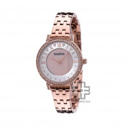 Instinc M5849M-XD1RRR Rose Gold Stainless Steel Band Women Watch