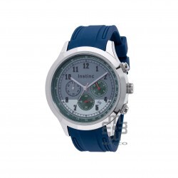 Instinc M5851L-NZ2WBZ Blue Silicon Band Men Watch