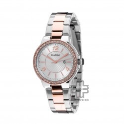 Instinc M6072M-XD1IIW Silver Stainless Steel Band Women Watch