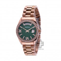 Instinc M6132M-XD1RRQ Rose Gold Stainless Steel Band Women Watch