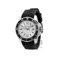 Instinc M6183L-NZ1WHW Black Silicon Band Men Watch