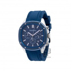 Instinc M6529L-NZ2DBB Blue Silicon Band Men Watch