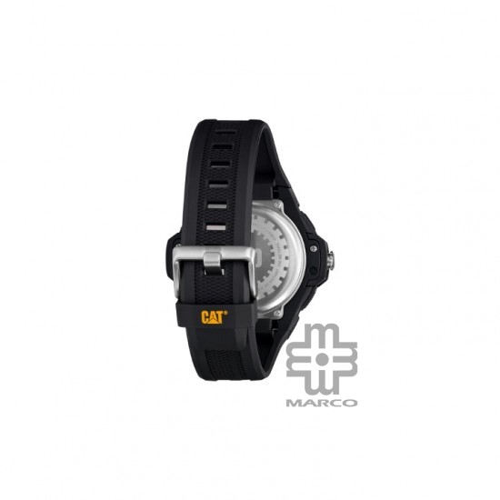 Caterpillar ANADIGIT MA-165-21-731 Black Silicone Strap Ana-Digital Men Watch