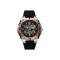 Caterpillar SPORTICA ME-195-21-139 DIGITAL AND ANALOG BLACK ROSE GOLD DIAL BLACK PU STRAP MEN WATCH