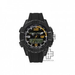 Caterpillar MG-164-21-137 SILICON STRAP ANALOG MEN WATCH