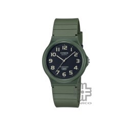 Casio General MQ-24UC-3B Matte Green Resin Band Men Youth Watch