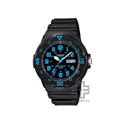 Casio General MRW-200H-2BV Black Resin Band Men Youth Watch