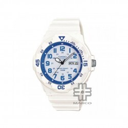 Casio General MRW-200HC-7B2V White Resin Band Men Youth Watch