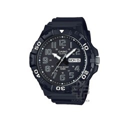 Casio General MRW-210H-1AV Black Resin Band Men Watch