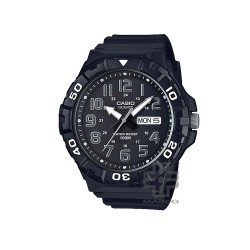 Casio General MRW-210H-1AV Black Resin Band Men Watch