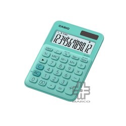 Casio Colorful Calculator MS-20UC-GN Green