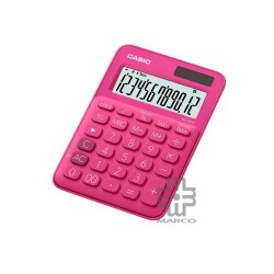 Casio Colorful Calculator MS-20UC-RD Fuchsia