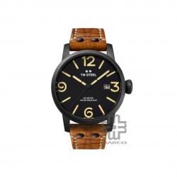 TW Steel MS32-48MM Maverick Brown Leather Band Men Watch